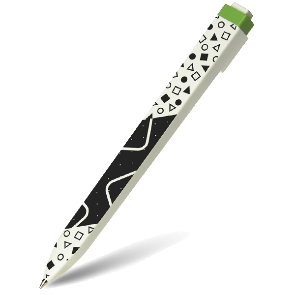 Шариковая ручка Moleskine Go 1,0 мм Зеленый Паттерн