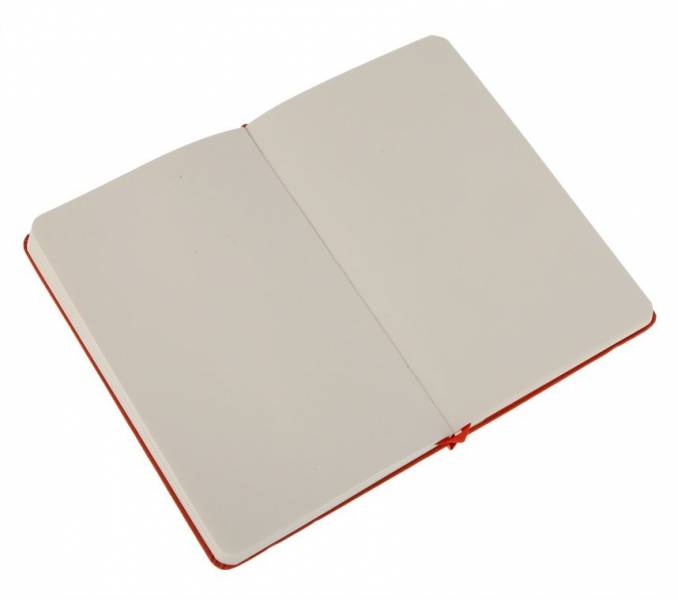 Средний блокнот Moleskine Classic Твердая обложка Красный Чистые листы
