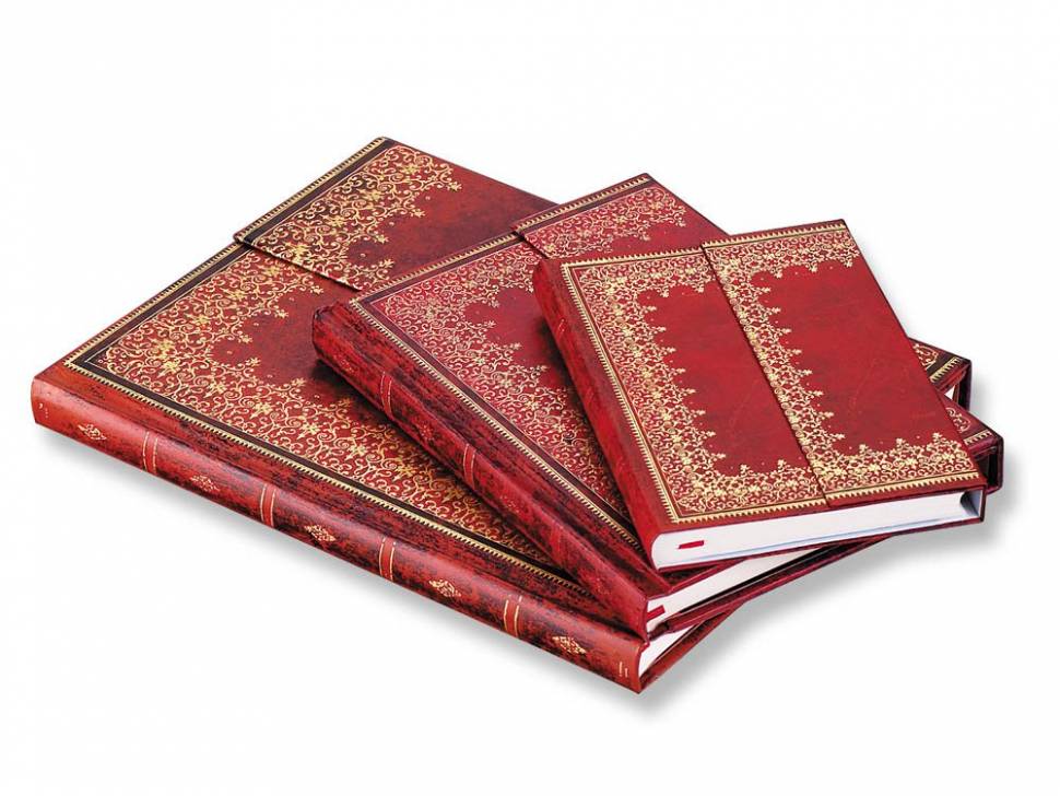 Середній блокнот Paperblanks Євроформат Стара Шкіра Бордо