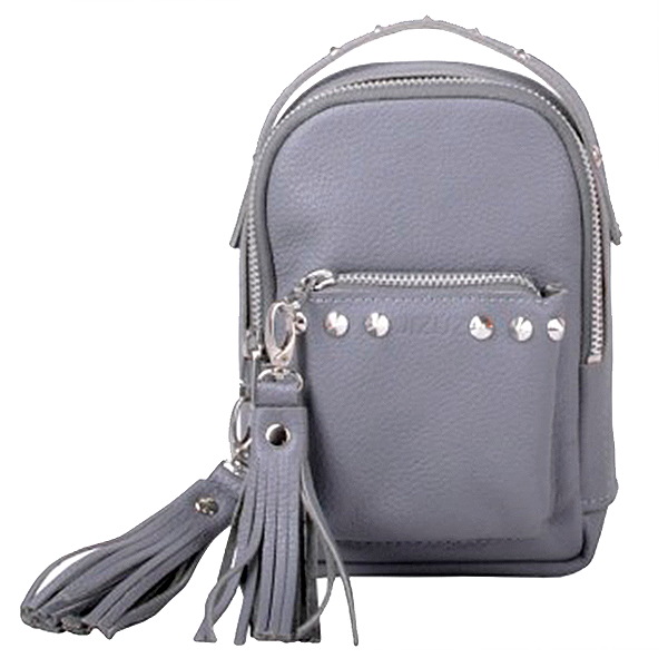 Рюкзак из кожи Jizuz Scotty Grey