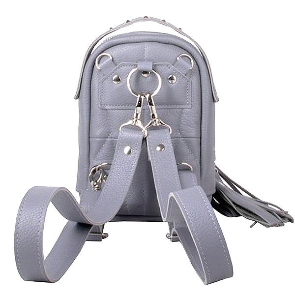 Рюкзак из кожи Jizuz Scotty Grey