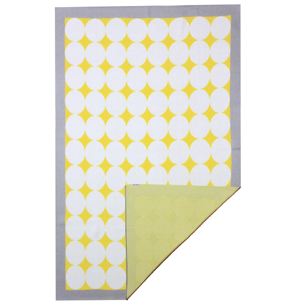 Детский плед Cover Me желтый с серым