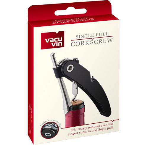 Штопор Single Pull Corkscrew BLACK