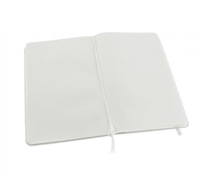 Средний блокнот Moleskine Classic Твердая обложка Белый Чистые листы
