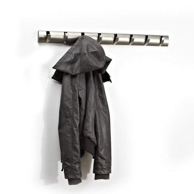 Настенная вешалка UMBRA 8 Flip Никель