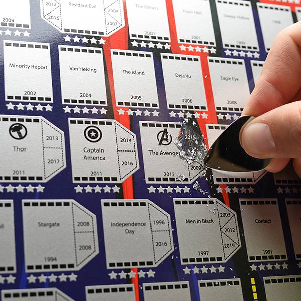 Скретч постер My Poster Fantastic Movies