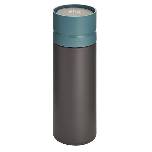 Эко-бутылка Circular Bottle Label Gray 600 мл