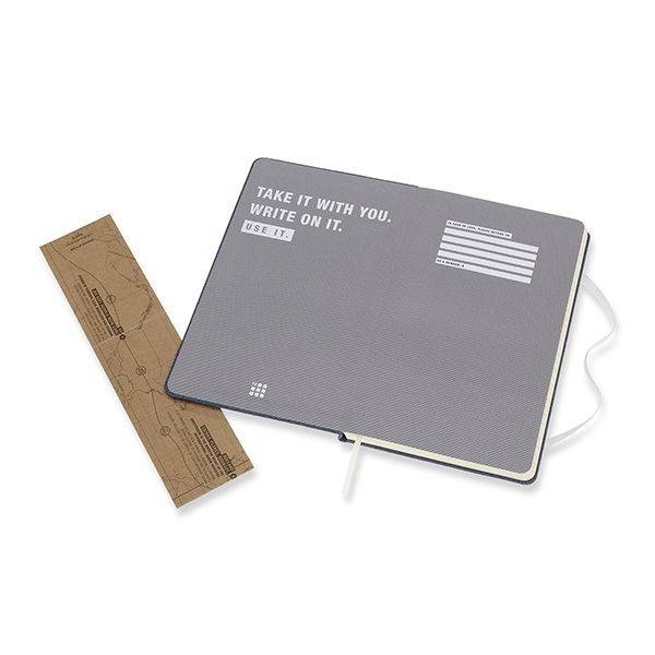 Записна книжка Moleskine Denim Handle With Care середня Лінія