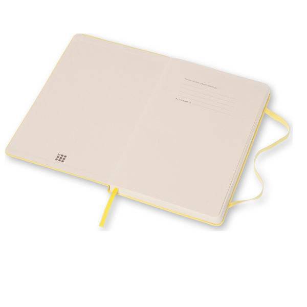 Средний блокнот Moleskine Classic Твердая обложка Цитрусовый Чистые листы