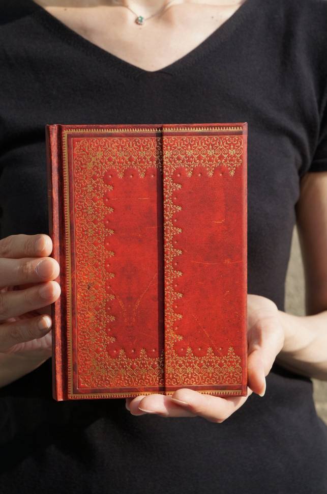 Середній блокнот Paperblanks Стара Шкіра Бордо