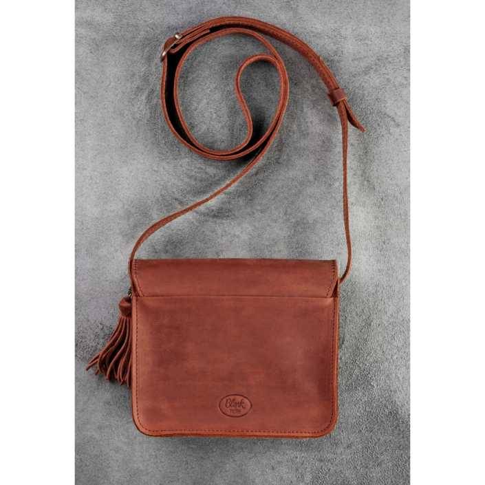 Бохо-сумка BlankNote Лилу Коньяк