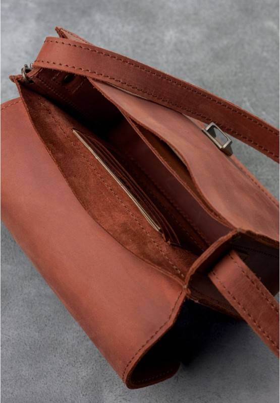 Бохо-сумка BlankNote Лилу Коньяк