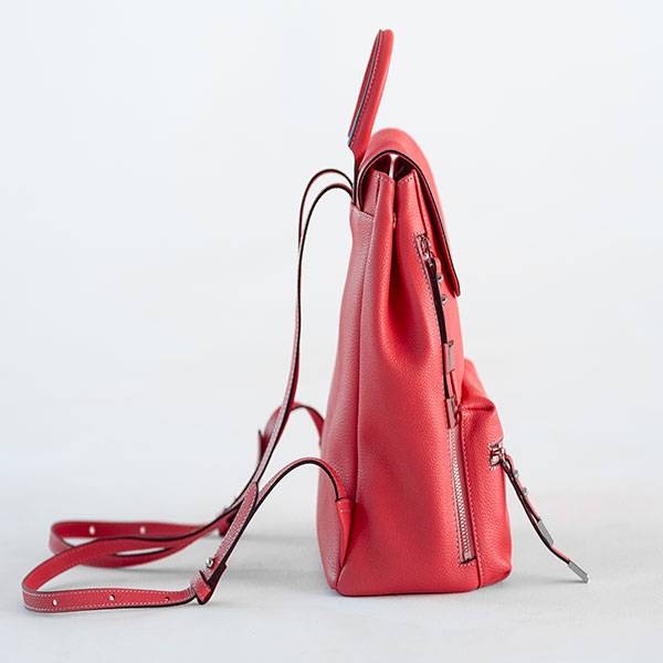 Рюкзак шкіряний Iris Yana Belyaeva Червоний