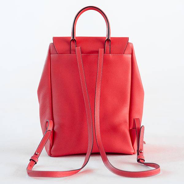Рюкзак шкіряний Iris Yana Belyaeva Червоний
