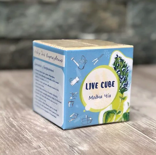 Набор для выращивания Live Cube Чиа