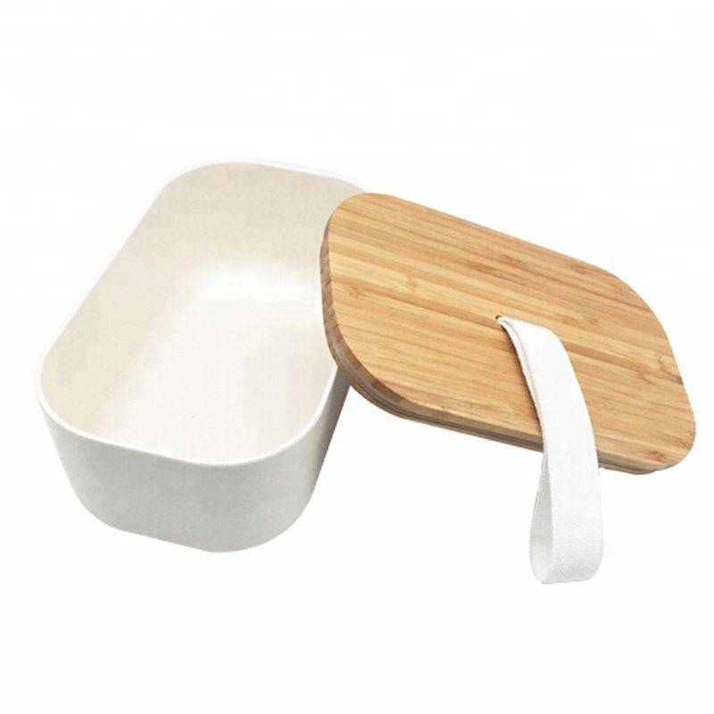 Ланч бокс з бамбука Bamboo Box Білий