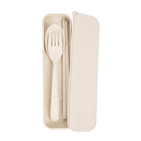 Эко Набор Столовых Приборов BeDifferent Version 1 Бежевый Эко Набор Столовых Приборов BeDifferent Version 1 Бежевый