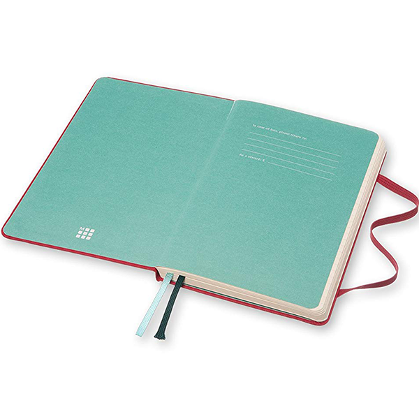 Середній блокнот Moleskine Two-Go Медіум Червоний Лінія /Чисті аркуші