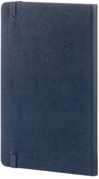Средний блокнот Moleskine Classic Твердая обложка Синий Линия