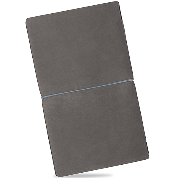 Блокнот зі шкіри Autograph Металік