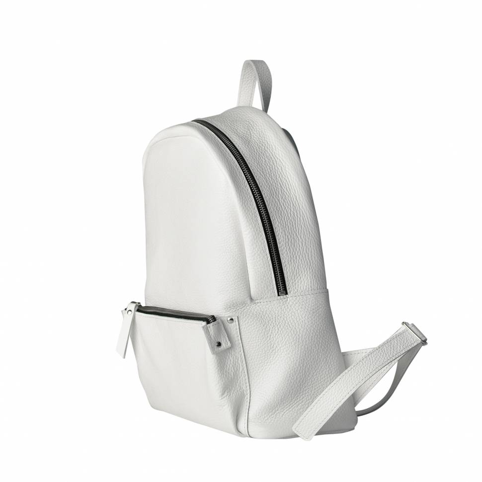 Рюкзак зі шкіри JIZUZ Pilot White