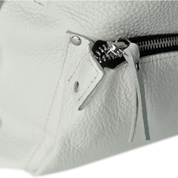 Рюкзак зі шкіри JIZUZ Pilot White