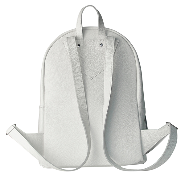 Рюкзак зі шкіри JIZUZ Pilot White