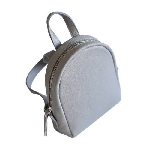 Рюкзак из кожи Jizuz Baby Sport Naked Grey