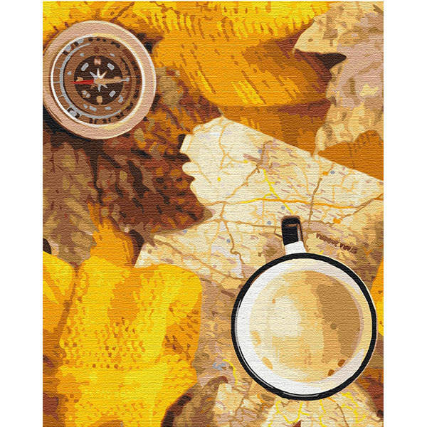 Картина по номерам Флетлей осеннего путешественника 40x50 см