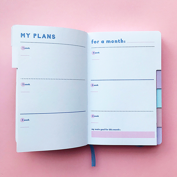 Планер А5 Orner I Have A Plan Персик