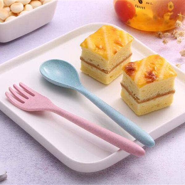 Эко Набор Столовых Приборов BeDifferent Version 2 Розовый