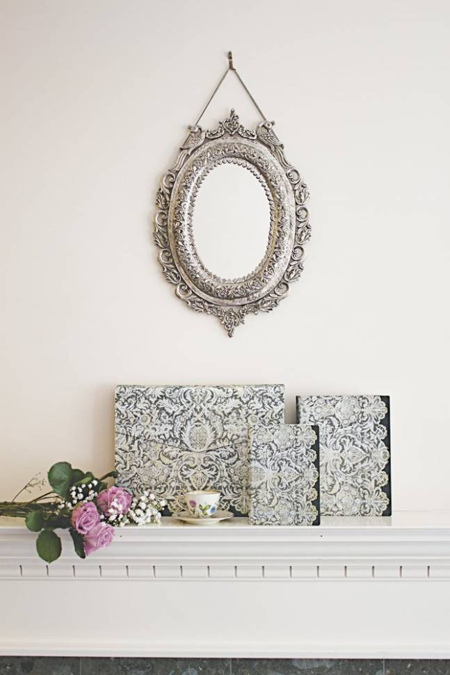 Середній блокнот Paperblanks Мереживо Алюр Білий