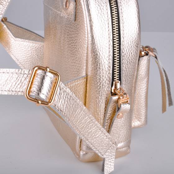 Рюкзак из кожи JIZUZ Baby Sport New Gold