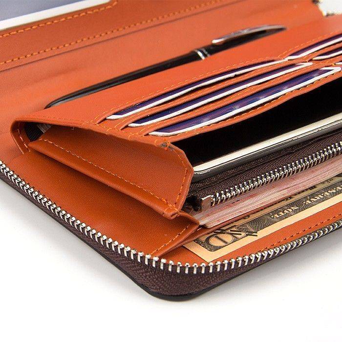 Кошелек Baellerry Leather коричневый