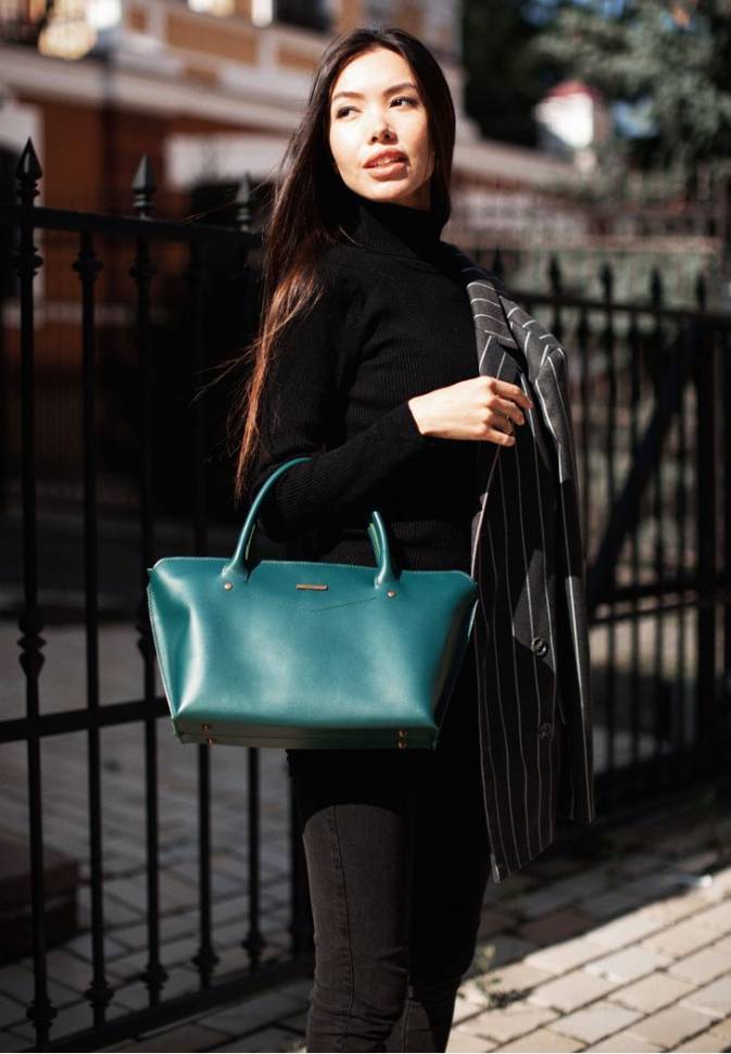 Сумка BlankNote MIDI Малахит