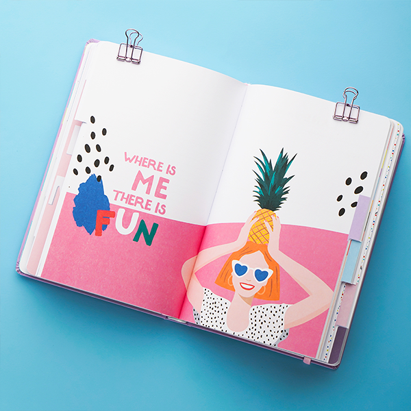 Планер А5 Orner I Have A Plan Гортензия