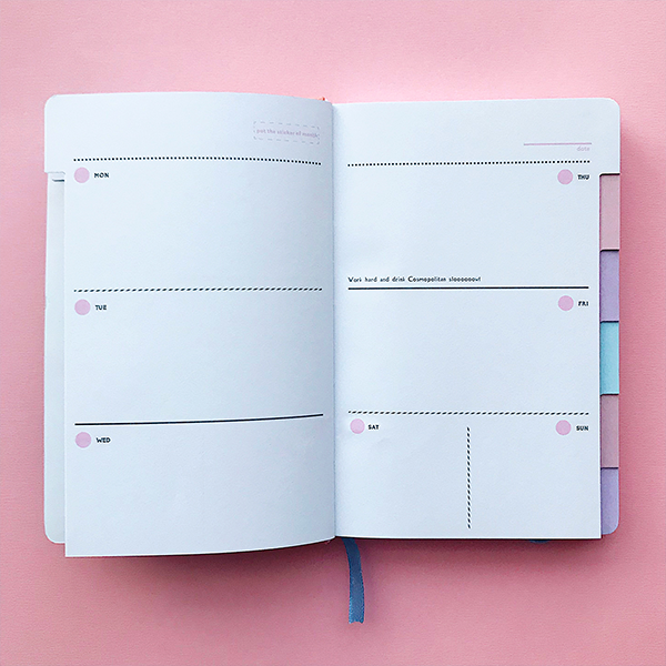 Планер А5 Orner I Have A Plan Гортензия