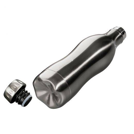 Термос бутылка Dowabo 500 мл Silver Metallic Collection