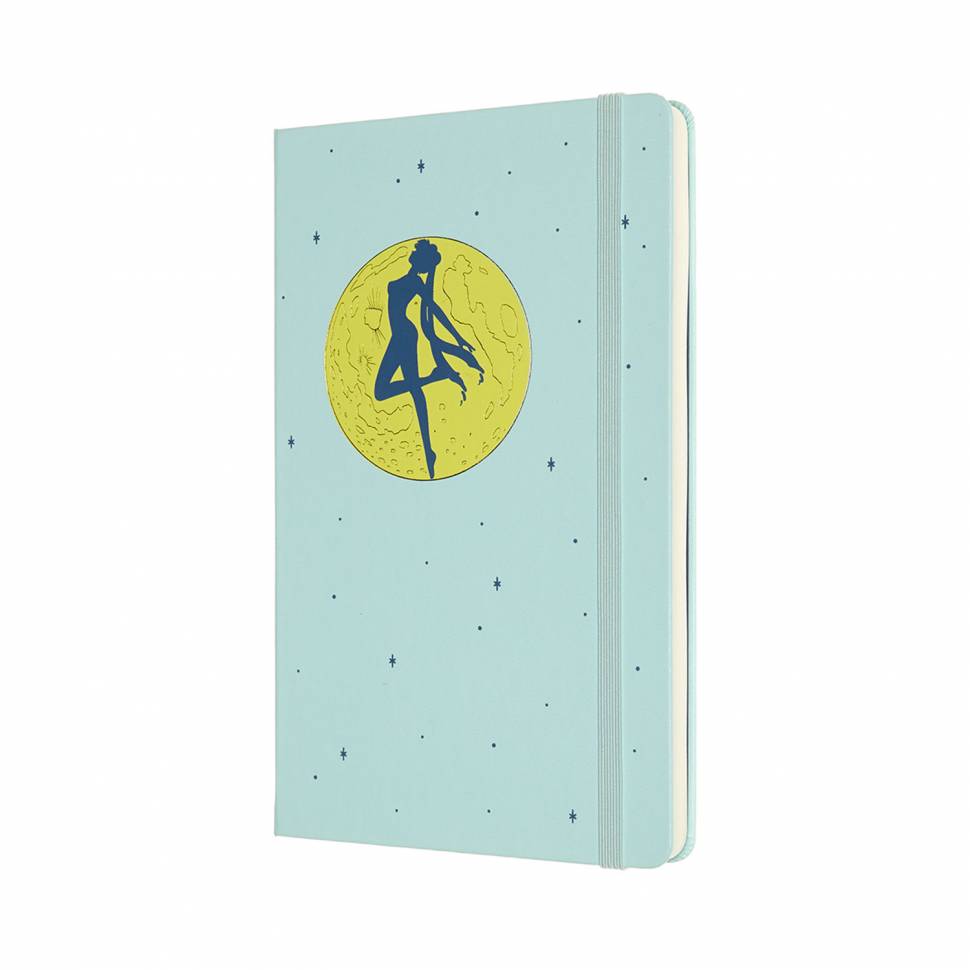 Средний Блокнот Moleskine Sailor Moon Мятный Чистые Листы