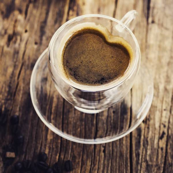 Чашка DS Creative Сердце с двойными стенками 280 мл