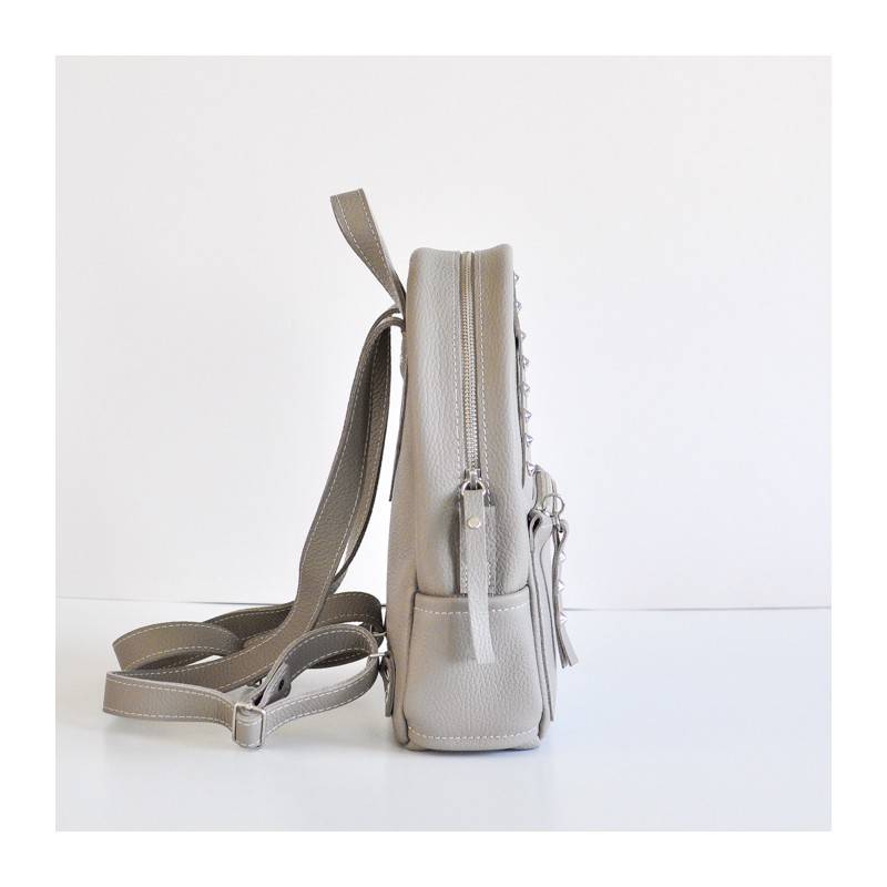 Рюкзак из кожи JIZUZ Sakura Beige