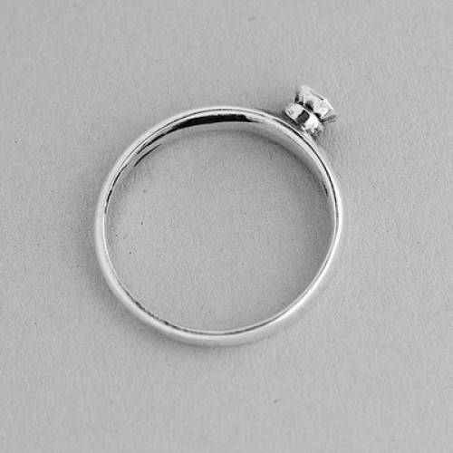 Кільце зі срібла Côte & Jeunot Diamond