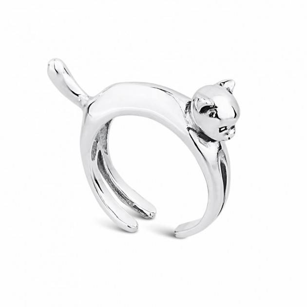 Кольцо из серебра Côte & Jeunot Кошка