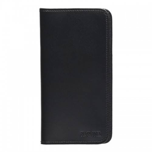 Вертикальное портмоне на магнитах Black Brier Черное (PM6-Black)