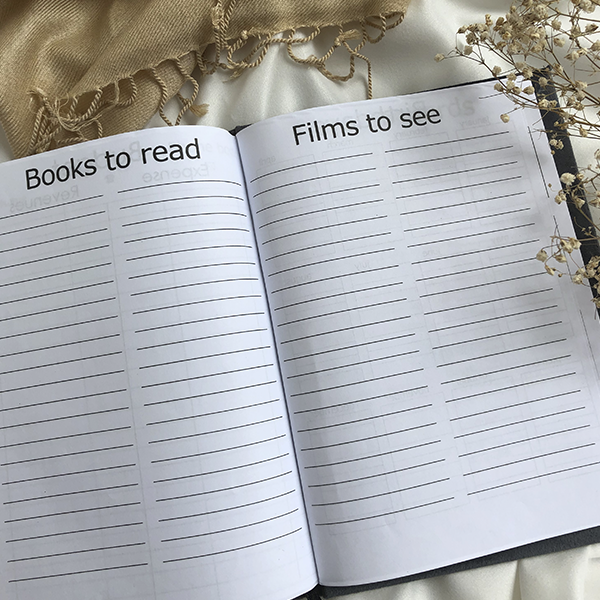 Планер в оксамитовій обкладинці Кремовий