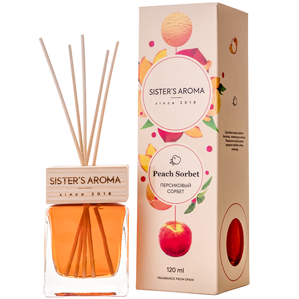 Аромадиффузор для дома Sister's Aroma Персиковый сорбет