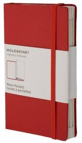 Кишенькова папка Moleskine Portfolio (6 кишень) Червона