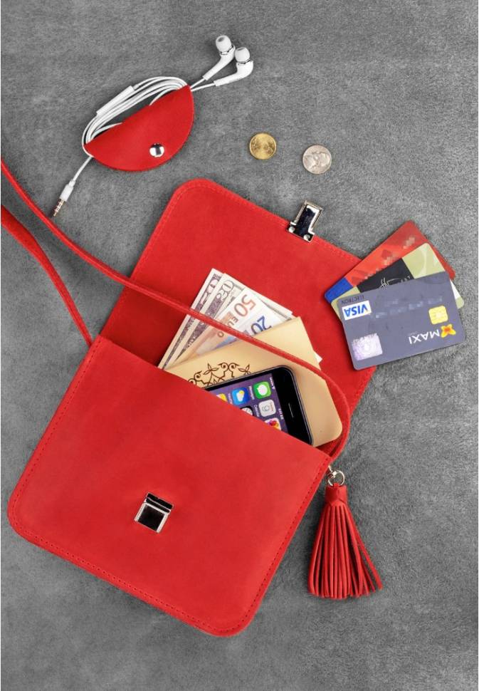 Бохо-сумка BlankNote Лилу Коралл