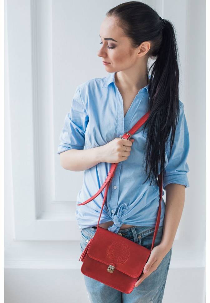 Бохо-сумка BlankNote Лилу Коралл