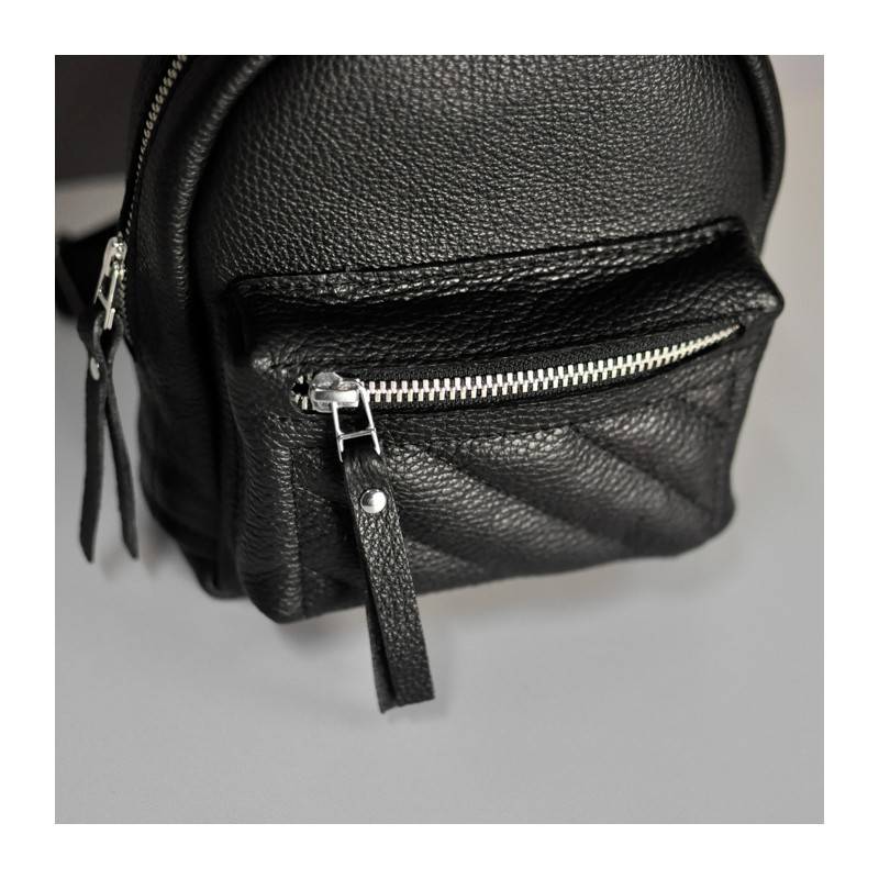 Рюкзак зі шкіри JIZUZ Baby Sport-Soft Black